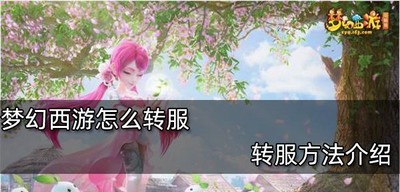 梦幻西游转服是怎么操作的 转服方法介绍