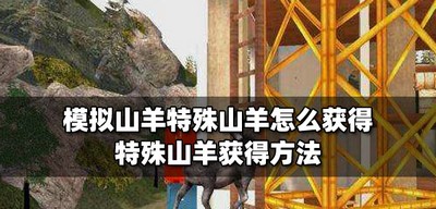 怎么获得模拟山羊特殊山羊 特殊山羊获得方法