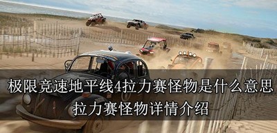 极限竞速地平线4拉力赛怪物说的是什么 怪物详情介绍