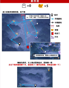 阴阳师绮都探秘第四关攻略 第四关神秘海岸通关路线推荐[多图]图片5