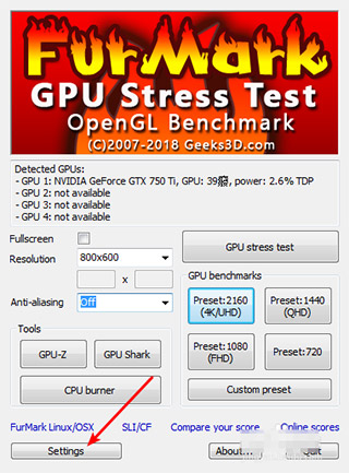 Furmark如何使用截图2