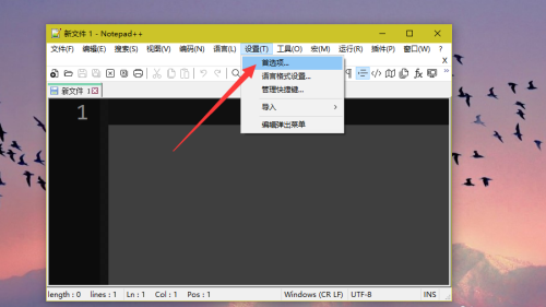 Notepad++如何隐藏状态栏?Notepad++隐藏状态栏的方法截图