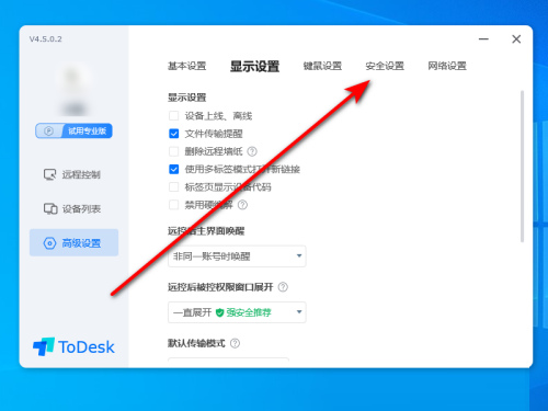 ToDesk怎么设置密码更新时间？ToDesk设置密码更新时间教程截图