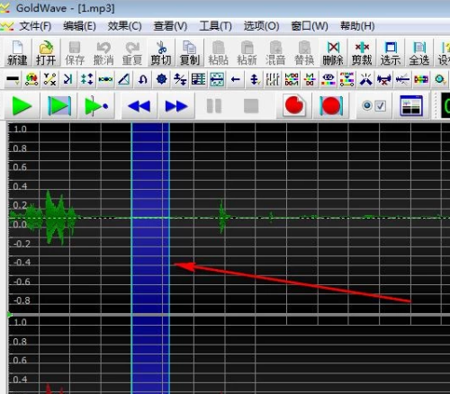 goldwave怎么去掉音频噪音?goldwave去掉音频噪音方法截图