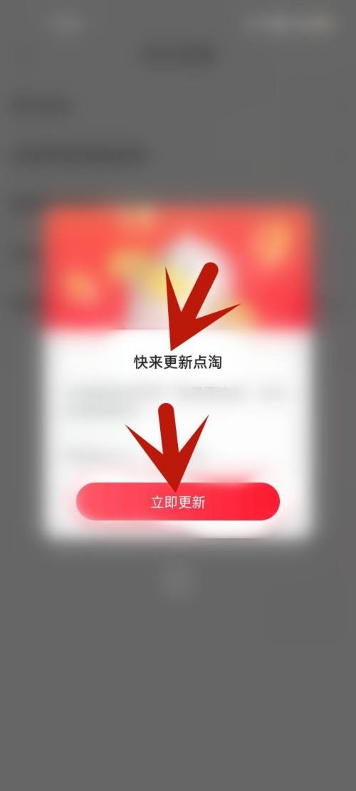 点淘怎么更新版本?点淘更新版本教程截图