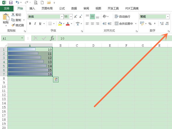 Excel数据条怎么设置百分比进度条