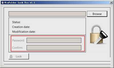 WinFolder Lock Pro