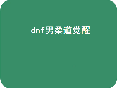 dnf男女柔道哪个比较厉害 DNF复仇者觉醒技巧