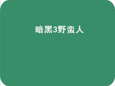 暗黑3野蛮人（暗黑3野蛮人旋风流装备搭配）