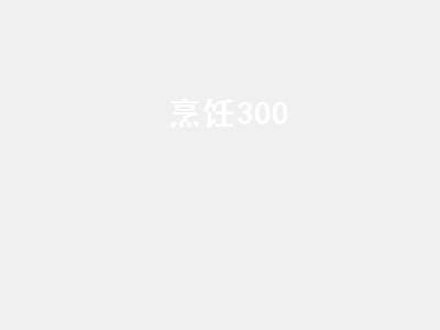 烹饪300（烹饪300以后去哪学）