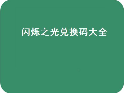 闪烁之光哪里输入兑换码（闪烁之光输入兑换码位置攻略）